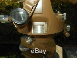 WW2 Imperial Japanese Army 10x6 Degree Theodolite & Transport Box SUPERB