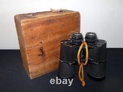 WW2 Imperial Japanese Army 10x70 TYPE 1 AIRCRAFT BINOCULARS & CASE RARE