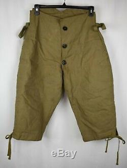 WW2 Imperial Japanese Army 2-Piece Pilot Winter Flight Jacket & Pants Rabbit Fur