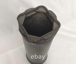 WW2 Imperial Japanese Army Artillery Shell Vase 1928 Emperor's Enthronement