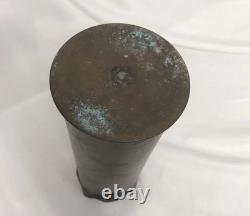 WW2 Imperial Japanese Army Artillery Shell Vase 1928 Emperor's Enthronement