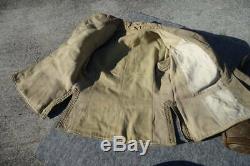 WW2 Imperial Japanese Army Battlesuit and Canteen Old officer Military uniform