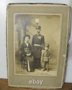 WW2 Imperial Japanese Army Formal Hat with Box Photo IJA