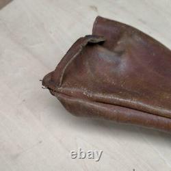 WW2 Imperial Japanese Army Gunto handle bag leather Very Rare Military Free/Ship