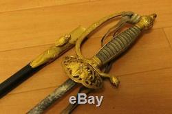 WW2 Imperial Japanese Army Gunto saber Very Rare! Military Antique Free/Ship