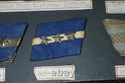 WW2 Imperial Japanese Army IJA Rank Collar Tab Display Various & Original Rare