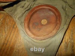 WW2 Imperial Japanese Army Leather Flight Helmet Summer Version NICE