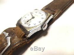 WW2 Imperial Japanese Army Leather Watch Vintage Military Watch Rare