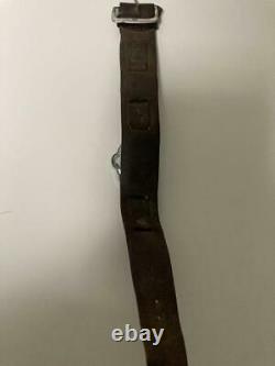 WW2 Imperial Japanese Army Leather wristband watch belt with compass Military