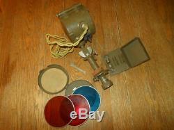 WW2 Imperial Japanese Army Morse Code Trench Signal Lamp VERY RARE