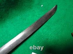 WW2 Imperial Japanese Army Officer's Short Sword Unsigned Live Blade #7102
