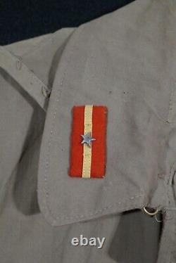 WW2 Imperial Japanese Army Officers Tropical Overcoat Raincoat 2nd Lt. Rare