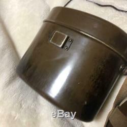 WW2 Imperial Japanese Army Rice cooker and water bottle Military Antique F/S