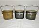 Ww2 Imperial Japanese Army Rice Cooker Set Of Three Military Antique Free/ship