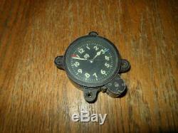 WW2 Imperial Japanese Army Seikosha Model 100 AIRCRAFT CLOCK VERY RARE