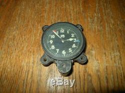 WW2 Imperial Japanese Army Seikosha Model 100 AIRCRAFT CLOCK VERY RARE