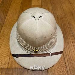 WW2 Imperial Japanese Army Summer Helmet Tropical helmet Very Rare Free/Ship