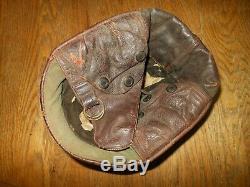 WW2 Imperial Japanese Army Tank Tanker Crewman Helmet WINTER VERSION RARE