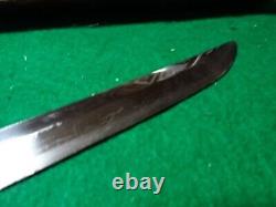 WW2 Imperial Japanese Army Tank Trooper's Short Sword Live Blade #02044