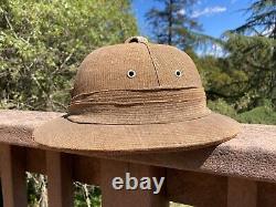 WW2 Imperial Japanese Army Tropical Sun Pith Helmet military