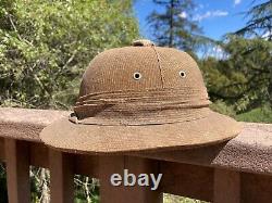 WW2 Imperial Japanese Army Tropical Sun Pith Helmet military