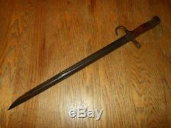 WW2 Imperial Japanese Army Type 30 Bayonet #1 TOYODA ARSENAL VERY NICE