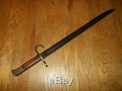 WW2 Imperial Japanese Army Type 30 Bayonet #1 TOYODA ARSENAL VERY NICE