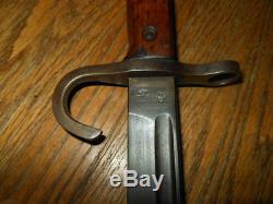 WW2 Imperial Japanese Army Type 30 Bayonet #1 TOYODA ARSENAL VERY NICE