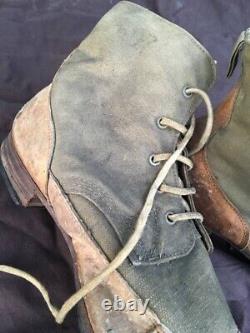 WW2 Imperial Japanese Army Type 96 special winter over shoes boots1943 #061510