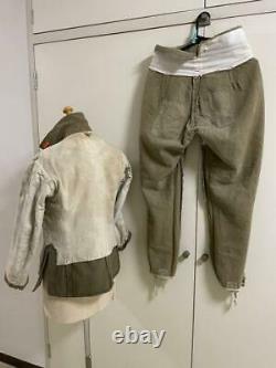 WW2 Imperial Japanese Army Type 98 Jacket Pants SHOWA17(1942) Senior soldier