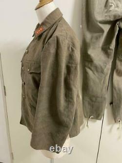 WW2 Imperial Japanese Army Type 98 Jacket Pants SHOWA17(1942) Senior soldier