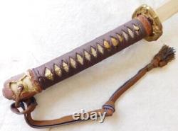 WW2 Imperial Japanese Army Type 98 Officer Military Sword Exterior with wood blade