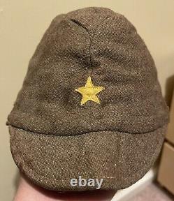 WW2 Imperial Japanese Army Wool Uniform Hat CAP with Star