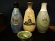 Ww2 Imperial Japanese Army Cups And 3 Sake Bottle Sakazuki Military Antique