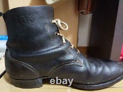 WW2 Imperial Japanese Army lace-up boots Shoes Type 5 Showa16(1941) IJA