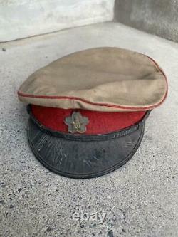 WW2 Imperial Japanese Army officers cap real military Free/Ship! 3