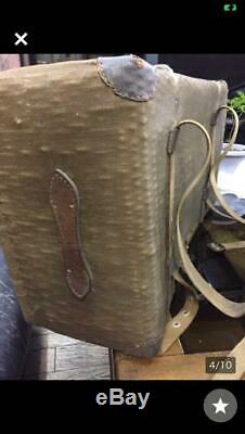 WW2 Imperial Japanese Army trunk box Very Rare! Military Antique Free/Ship