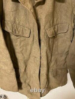 WW2 Imperial Japanese Army type 98 Wintwer Jacket Pants SHOWA14,15(1939,1940)