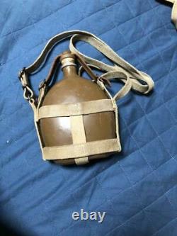 WW2 Imperial Japanese Army water bottle Military Antique Free/Ship