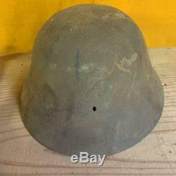 WW2 Imperial Japanese Army water bottle iron helmet real military Free/Ship