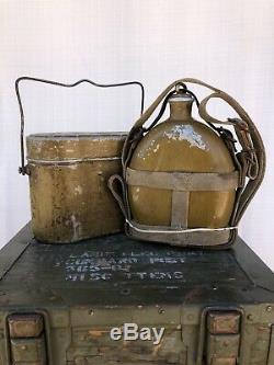 WW2 Imperial Japanese Canteen & Mess Kit- named