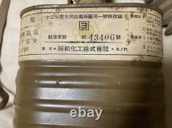 WW2 Imperial Japanese Gas mask 1945 consumer products Military Antique
