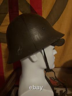 WW2 Imperial Japanese Helmet And Field Cap Original