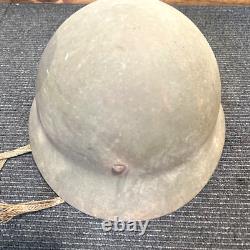 WW2 Imperial Japanese Iron Helmet Army WW? Military Japan Vintage DetailsUnknown