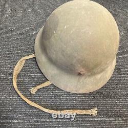 WW2 Imperial Japanese Iron Helmet Army WW? Military Japan Vintage DetailsUnknown