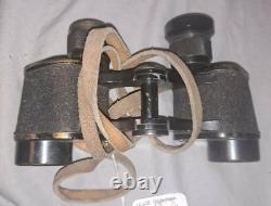 WW2 Imperial Japanese Kaikosha kt 6 x 24 Binoculars No 131790 with Leather Case