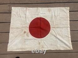 WW2 Imperial Japanese Meatball Battle Flag CB Seabee