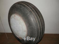 WW2 Imperial Japanese Nakajima complete fighter hayabusa tire with wheel