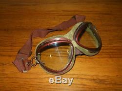 WW2 Imperial Japanese Navy Air Force Pilot Flight Goggles A6M GM1 SUPERB