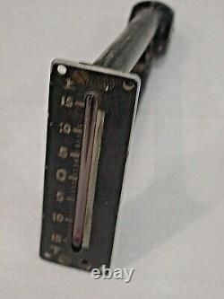 WW2 Imperial Japanese Navy Aircraft Inclinometer RARE! Used in Val and Kate